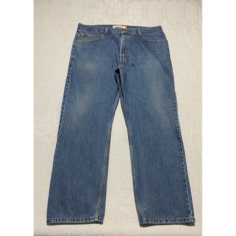 Levi's 505 Regular Fit Jeans Men's 40x30 Blue Denim‎ Straight Leg